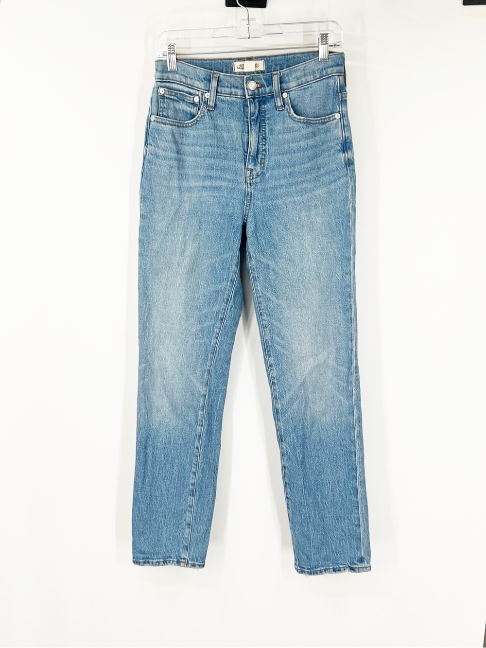 Madewell Full Length Classic Straight Jeans High Rise